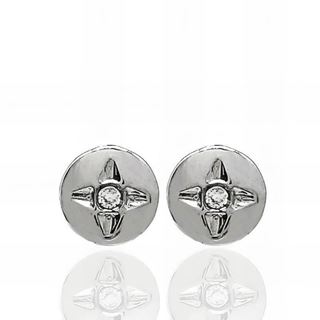 Foto de 71-8414B - PENDIENTES CIRCONITA 5MM O.B. 18K 