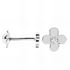 Foto de 72-2249B - PENDIENTES "NETO" BRILLANTES FLOR 4MM O.B. 18K
