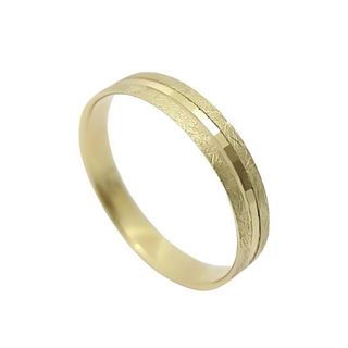 Foto de 10-351-615-15 - ALIANZA FACETADA 3.5MM 18K