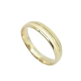 Foto de 10-351-1041-14 - ALIANZA BANDAS MATE 4MM CONFORT 18K 