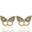 Foto de 51-1859906 - PENDIENTES MARIPOSA BICOLOR CIRCONITA 6MM 18K