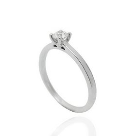 Foto de 10-317-1326 - SORTIJA "NETO" BRILLANTE 0.25KTES. RD SIH O.B. 18K 