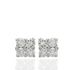 Foto de 00-1607B - PENDIENTES "NETO" BRILLANTES 0.009KTES. C/U 3.8MM O.B. 18K 