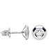 Foto de 10-539-008 - PENDIENTES "NETO" BRILLANTE 0.060 KT. 5MM O.B. 18K