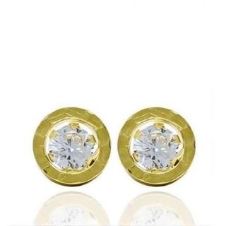 Foto de 05-4110 - PENDIENTES CIRCONITA 6MM 18K