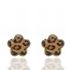 Foto de 51-1026605 - PENDIENTES FLOR LEOPARDO ESMALTE 6MM 18K 