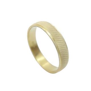 Foto de 10-351-341-15 - ALIANZA MATE RAYADA 4MM 18K 