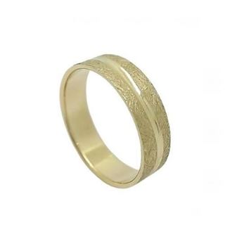 Foto de 10-351-519-15 - ALIANZA MATE-BRILLO 5MM 18K