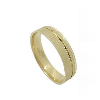 Foto de 10-351-539-15 - ALIANZA DOS FILOS BRILLO CONFORT 4.5MM 18K