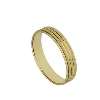 Foto de 10-351-265-14 - ALIANZA RAYADA 4MM 18K