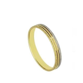 Foto de 10-351-353-15 - ALIANZA BICOLOR 3MM 18K
