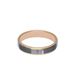Foto de 10-351-380-16 - ALIANZA BICOLOR BLANCO-ROSA 3.5MM 18K 