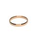 Foto de 10-351-412-15 - ALIANZA MEDIA CAÑA 3MM ORO ROSA CONFORT 18K 