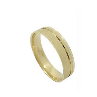 Foto de 10-351-539-15 - ALIANZA DOS FILOS BRILLO CONFORT 4.5MM 18K