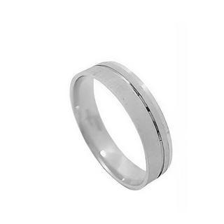 Foto de 10-351-540-16 - ALIANZA DOS FILOS BRILLO CONFORT 4.5MM O.B. 18K