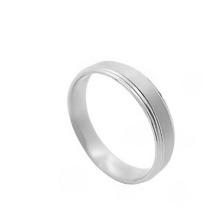 Foto de 10-351-636-14 - ALIANZA CENTRO MATE 4MM O.B. 18K