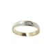 Foto de 10-351-686-14 - ALIANZA BICOLOR ONDA 4MM 18K