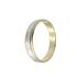 Foto de 10-351-706-15 - ALIANZA BICOLOR GRECA 4MM 18K