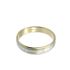Foto de 10-351-706-15 - ALIANZA BICOLOR GRECA 4MM 18K