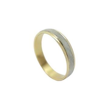 Foto de 10-351-714-12 - ALIANZA BICOLOR 4MM 18K 