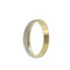 Foto de 10-351-714-12 - ALIANZA BICOLOR 4MM 18K 