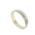 Foto de 10-351-710-14 - ALIANZA BICOLOR 4MM 18K
