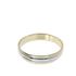 Foto de 10-351-710-14 - ALIANZA BICOLOR 4MM 18K