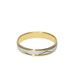 Foto de 10-351-730-15 - ALIANZA BICOLOR ZIG-ZAG 4MM 18K