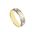 Foto de 10-351-734-15 - ALIANZA BICOLOR ZIG-ZAG 5MM 18K