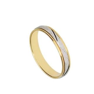 Foto de 10-351-742-15 - ALIANZA BICOLOR 4MM 18K 