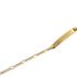 Foto de 9K88-008 - PULSERA PLACA 3X1 2.6MM 17CM (PLACA 6X25MM) (1,34gr) 9K**