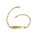 Foto de 9K88-008 - PULSERA PLACA 3X1 2.6MM 17CM (PLACA 6X25MM) (1,34gr) 9K**