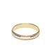 Foto de 10-351-750-15 - ALIANZA BICOLOR FACETADA 4MM 18K