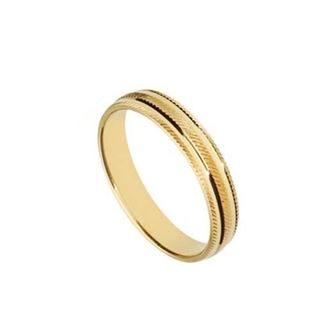 Foto de 10-351-751-15 - ALIANZA MATE-BRILLO 4MM 18K 