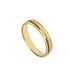 Foto de 10-351-751-15 - ALIANZA MATE-BRILLO 4MM 18K 