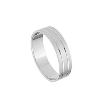 Foto de 10-351-756-24 - ALIANZA BANDAS BRILLO 5MM 18K