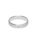 Foto de 10-351-772-12 - ALIANZA MATE BRILLANTE 0.02KTES. 4.5MM O.B. 18K
