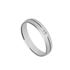 Foto de 10-351-784-14 - ALIANZA MATE-BRILLO BRILLANTE 0.01KTES. 4MM O.B. 18K