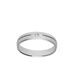 Foto de 10-351-784-14 - ALIANZA MATE-BRILLO BRILLANTE 0.01KTES. 4MM O.B. 18K