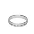Foto de 10-351-784-14 - ALIANZA MATE-BRILLO BRILLANTE 0.01KTES. 4MM O.B. 18K