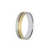 Foto de 10-351-820-13 - ALIANZA BICOLOR MATE-BRILLO 5MM 18K