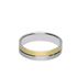 Foto de 10-351-820-13 - ALIANZA BICOLOR MATE-BRILLO 5MM 18K
