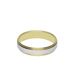 Foto de 10-351-898-12 - ALIANZA BICOLOR BRILLO 5MM 18K