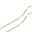 Foto de 10-655-021-50 - CADENA 3X1 1.5MMX50CM (2,05gr) 18K 