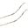 Foto de 10-604-048-45 - CADENA SINGAPUR COMBINADA BICOLOR 0.20MMX45CM (1,68gr) 18K