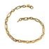 Foto de 10-458-248 - PULSERA COMBINADA 4MM 19CM (2,97gr) 18K**