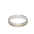 Foto de 10-351-922-16 - ALIANZA BICOLOR CENTRO BRILLO 4MM 18K