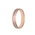 Foto de 10-351-925-15 - ALIANZA BICOLOR BLANCO Y ROSA 4MM 18K