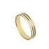 Foto de 10-351-945-15 - ALIANZA BICOLOR 4MM 18K 