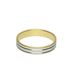 Foto de 10-351-994-15 - ALIANZA BICOLOR 4MM 18K